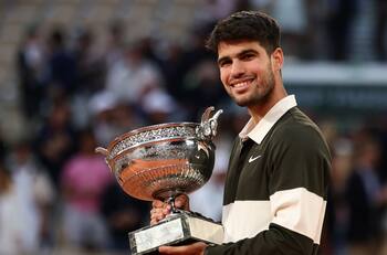 Alcaraz ya lleva 5: ¿Cómo se compara con Djokovic, Nadal y Federer a la misma edad?