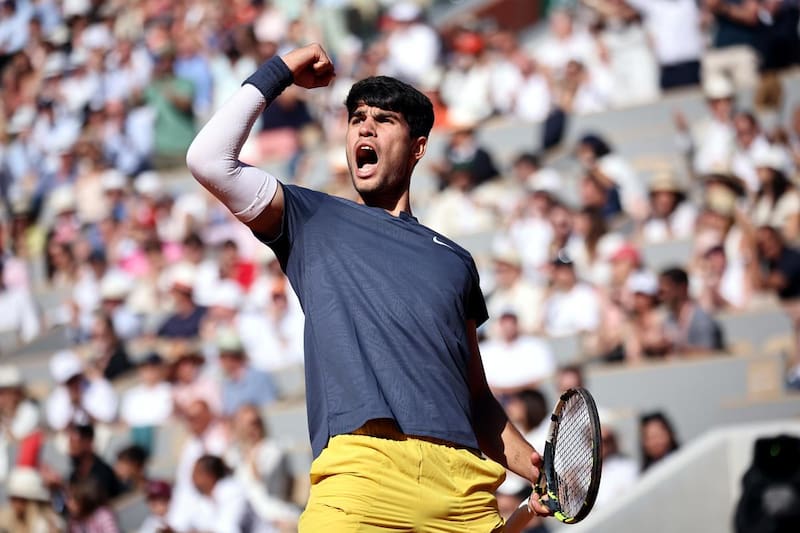 en la final de Roland Garros. EFE