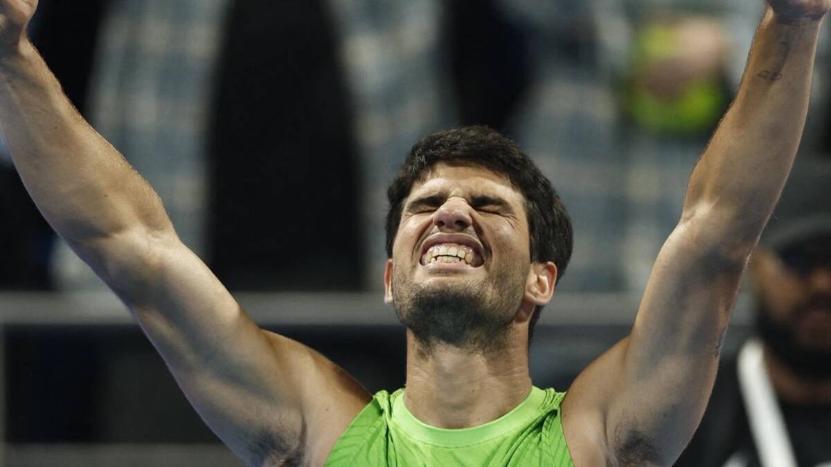 VIDEO | Carlos Alcaraz se mete a la final del ATP de Doha con este puntazo