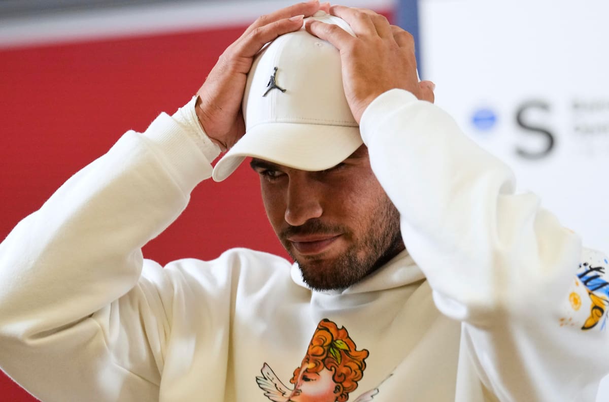 Terremoto en el tenis mundial: Carlos Alcaraz anuncia que no jugará Roland Garros