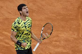 El futuro del tenis: Carlos Alcaraz defendió el título en Madrid y sigue imparable