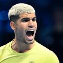 Carlos Alcaraz debutó con triunfo en el ATP Finals y le pone tarea a Jannik Sinner