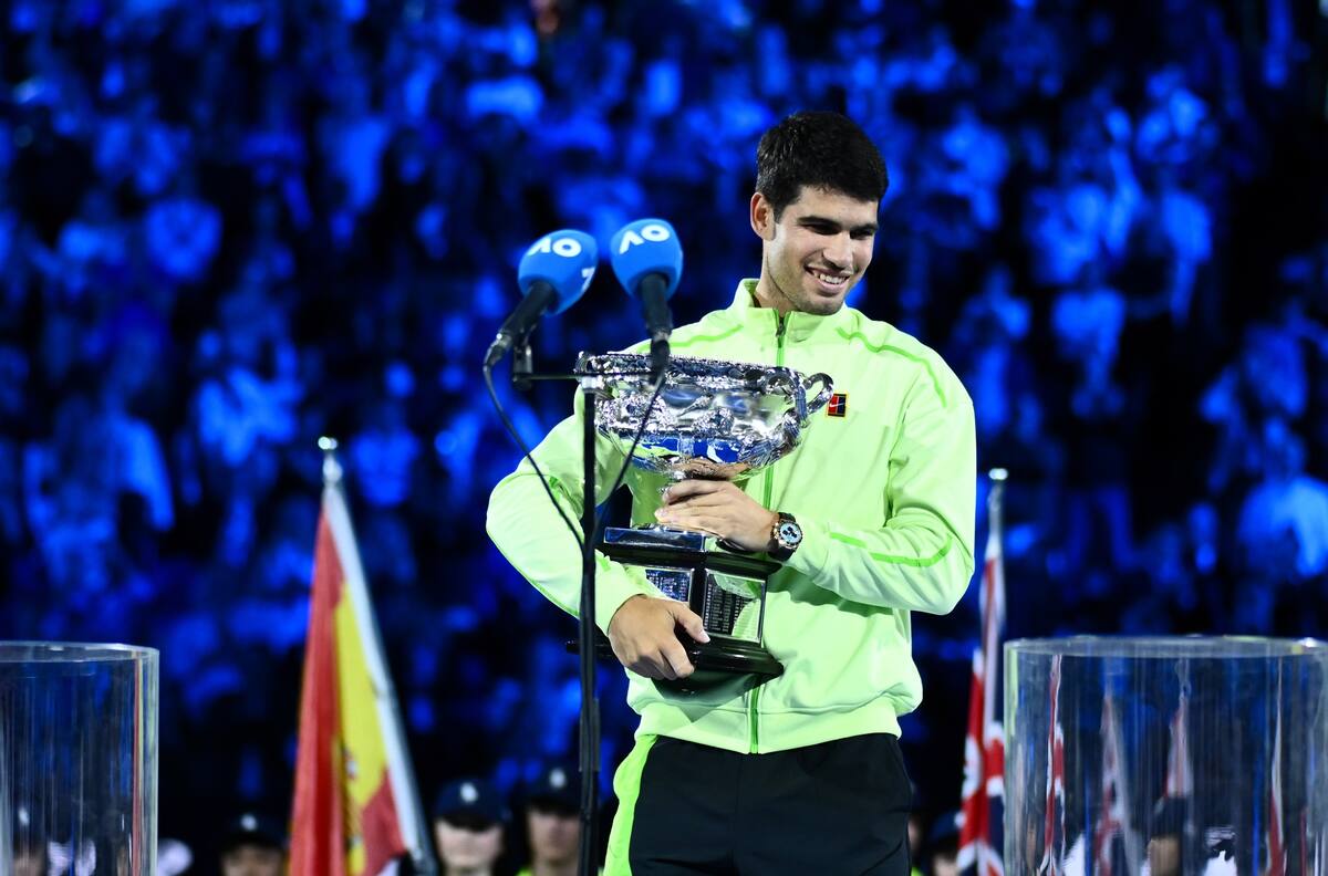 No solo gloria deportiva: Carlos Alcaraz se lleva un impactante premio económico desde el Australian Open