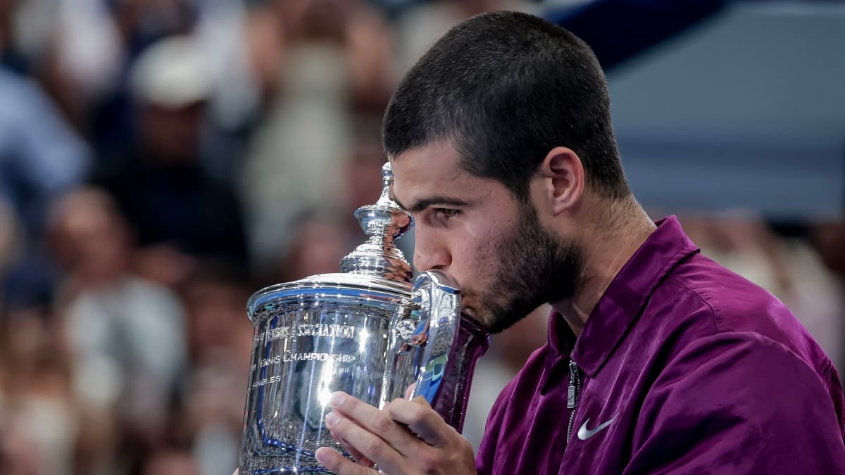 El registro en el que Carlos Alcaraz igualó a Rafael Nadal tras ganar el US Open