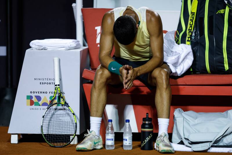 Carlos Alcaraz en Río de Janeiro (Foto: EFE)