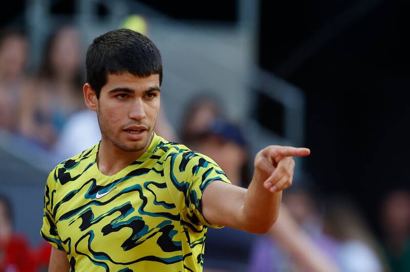 Carlos Alcaraz se quedó con el triunfo en el Masters de Madrid.