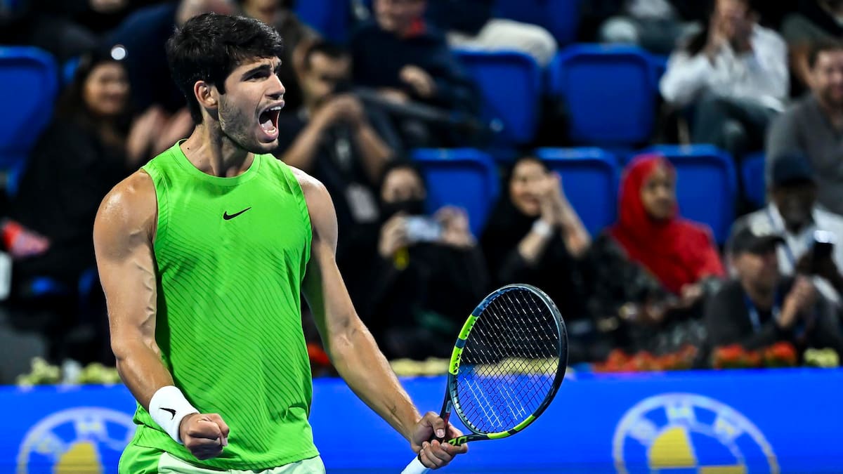 Un trámite: Carlos Alcaraz es el campeón del ATP 500 de Doha