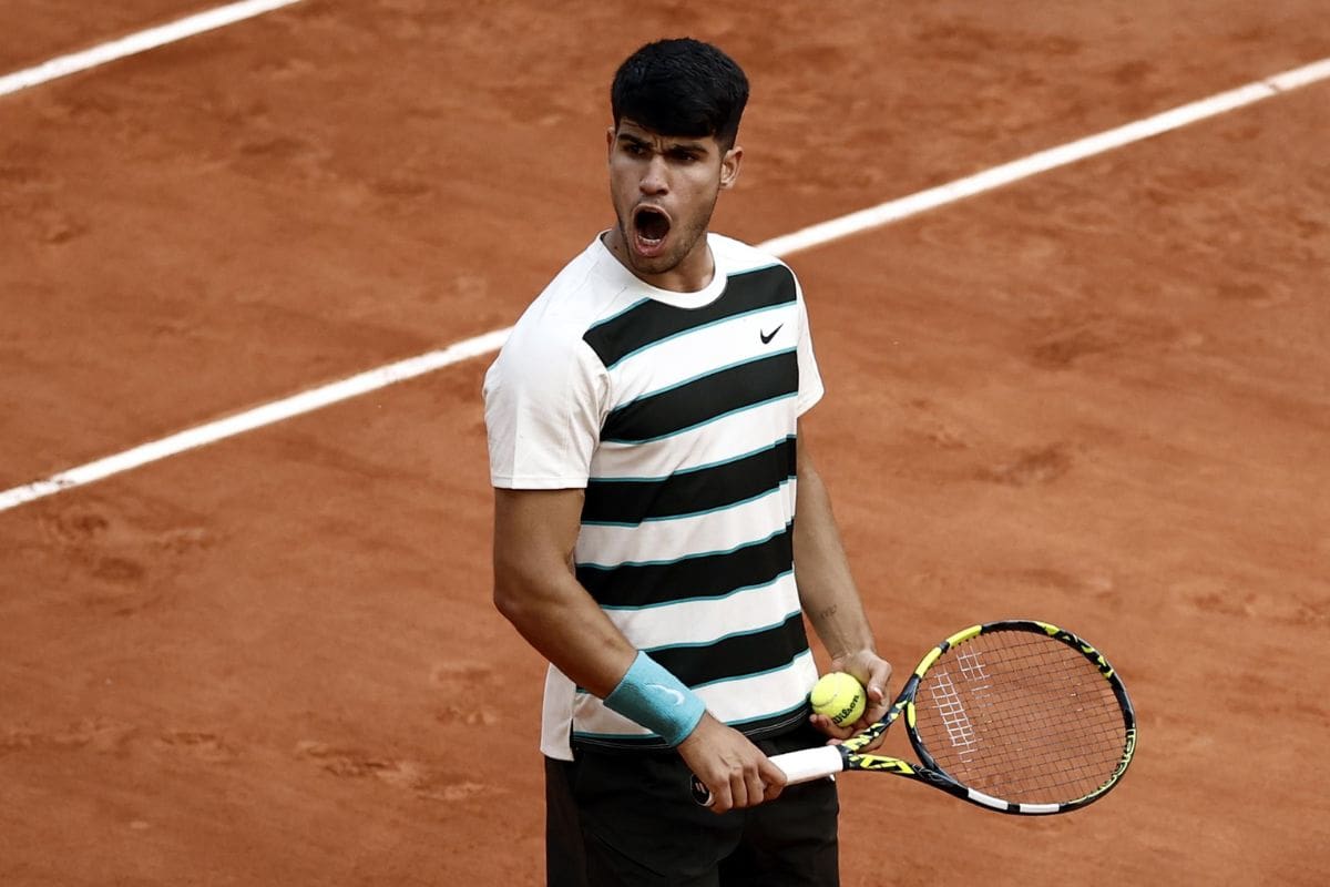 le ganó al estadounidense Ben Shelton en Roland Garros. Foto: EFE.