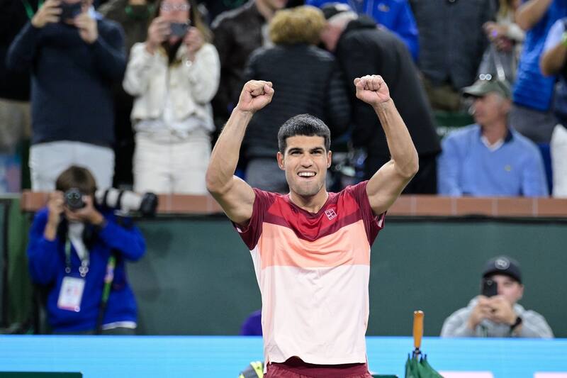 busca el tricampeonato en Indian Wells. Foto: ATP Tour