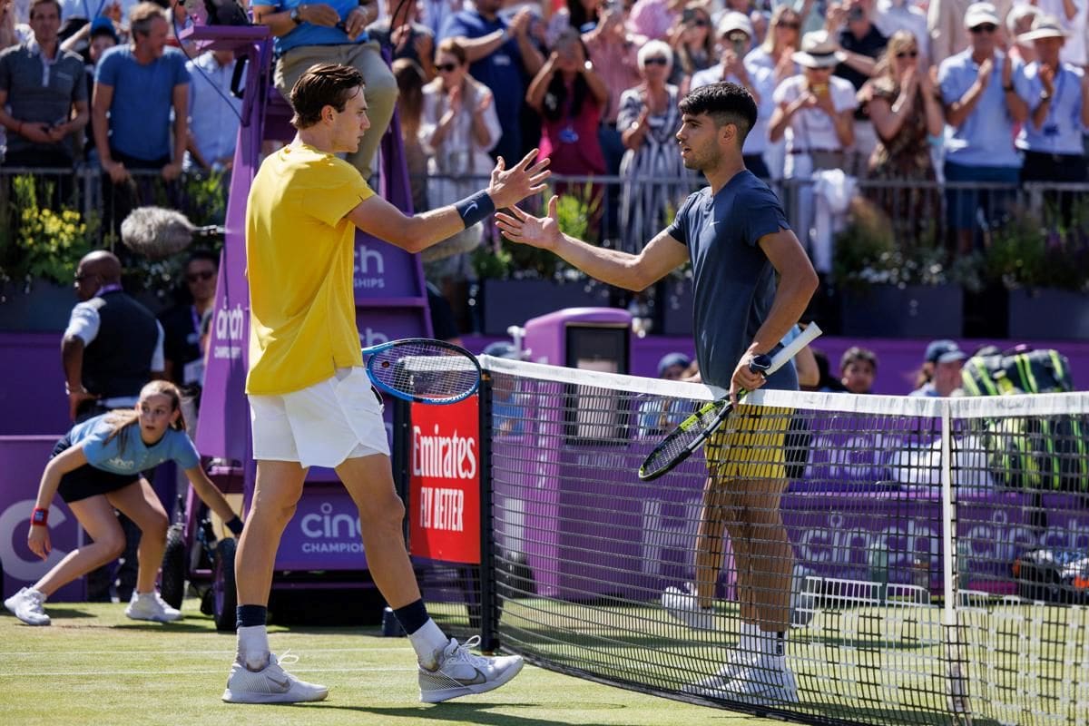 El español cayó frente a Jack Draper en Queen´s. Foto: EFE