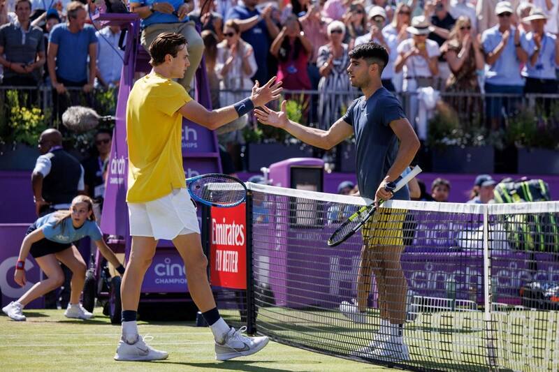 El español cayó frente a Jack Draper en Queen´s. Foto: EFE