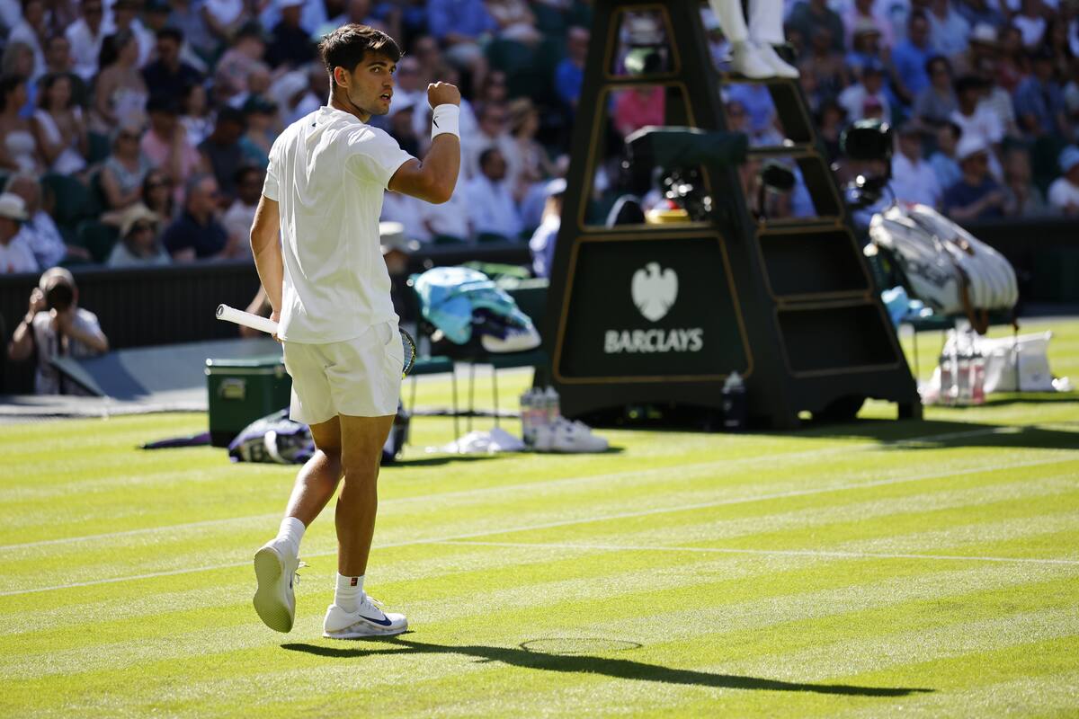 El español en Wimbledon. Foto: EFE.