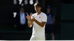 Jugó su último partido en Wimbledon y llevó a Alcaraz hasta el quinto set: así lo felicitó el español