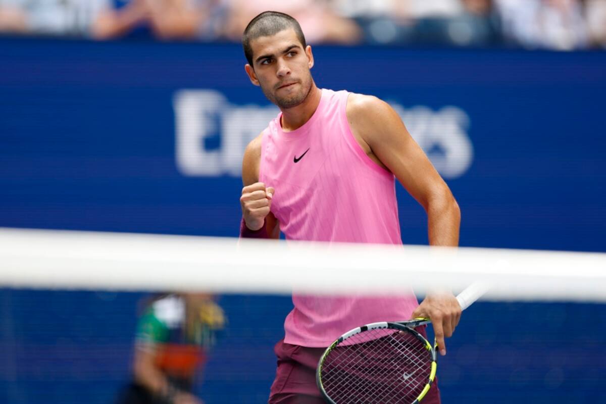 Carlos Alcaraz en el US Open. EFE