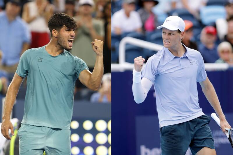 animaran la final de Masters de Cincinnati. Fotos: EFE.
