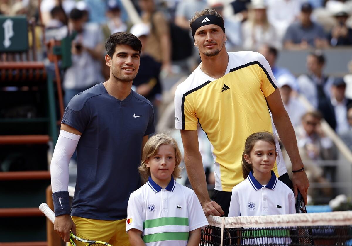 en la final de Roland Garros. EFE