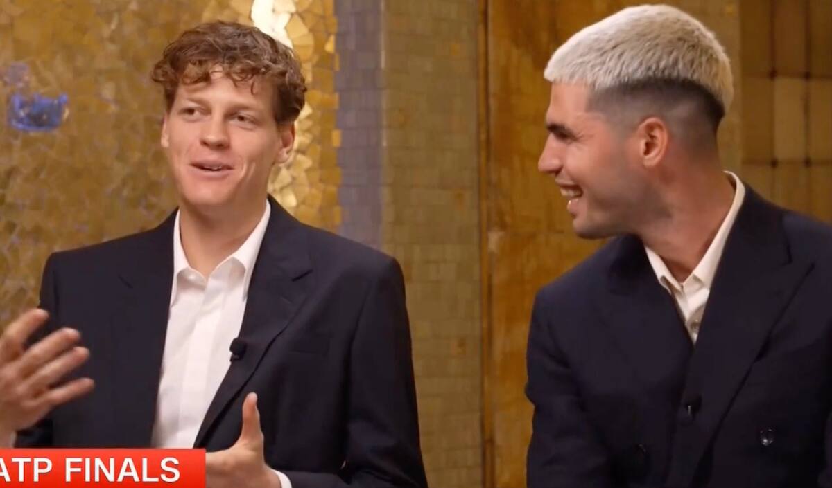 Los dos mejores tenistas del mundo en una divertida entrevista. Foto: Captura CNN