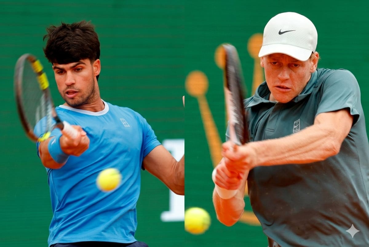 Jugarán la final del Masters 1000 de Montecarlo y definen el número uno del mundo. Fotos: EFE