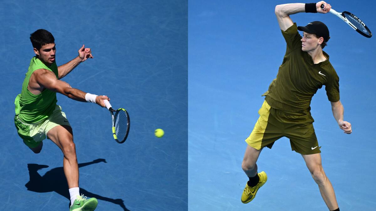 Alcaraz y Sinner vuelven a la pista, mientras Djokovic se baja