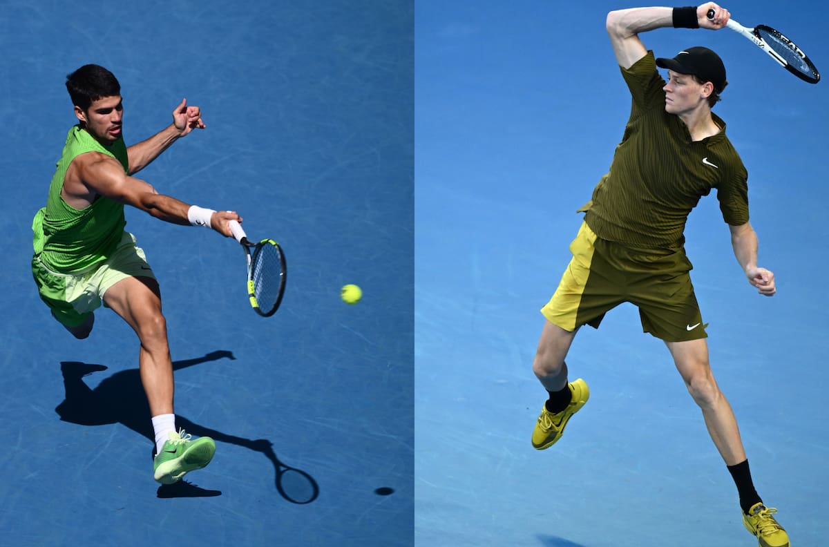 Alcaraz y Sinner vuelven a la pista, mientras Djokovic se baja