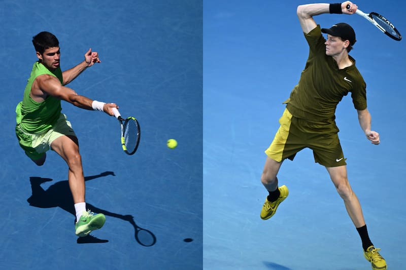 El español y el italiano tendrán duros enfrentamientos en los cuartos de final del Australian Open. Foto: Agencia EFE.