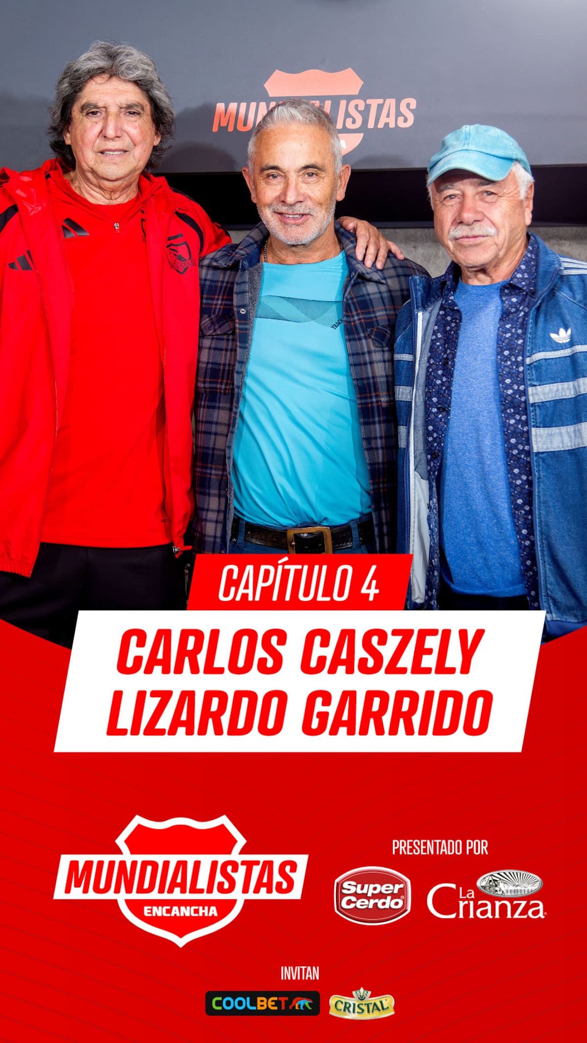 Carlos Caszely y Lizardo Garrido en Mundialistas