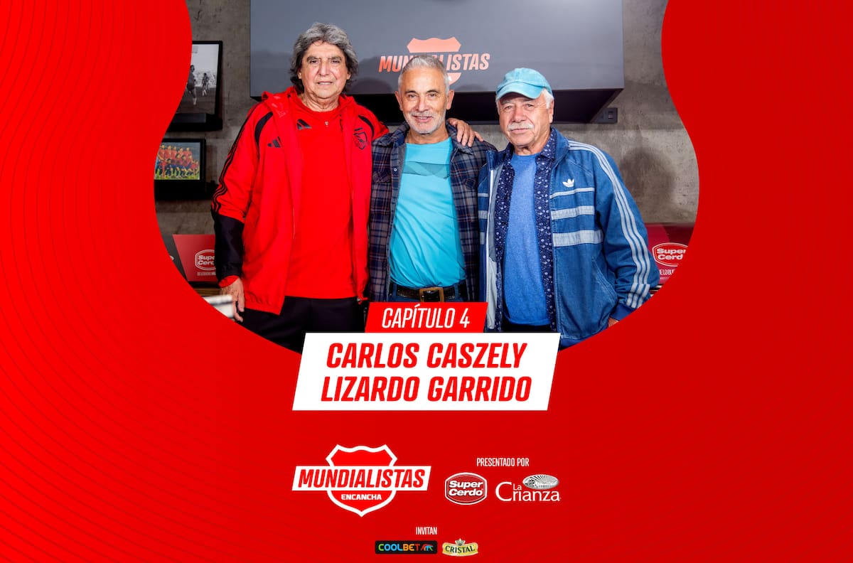 Carlos Caszely y Lizardo Garrido en Mundialistas