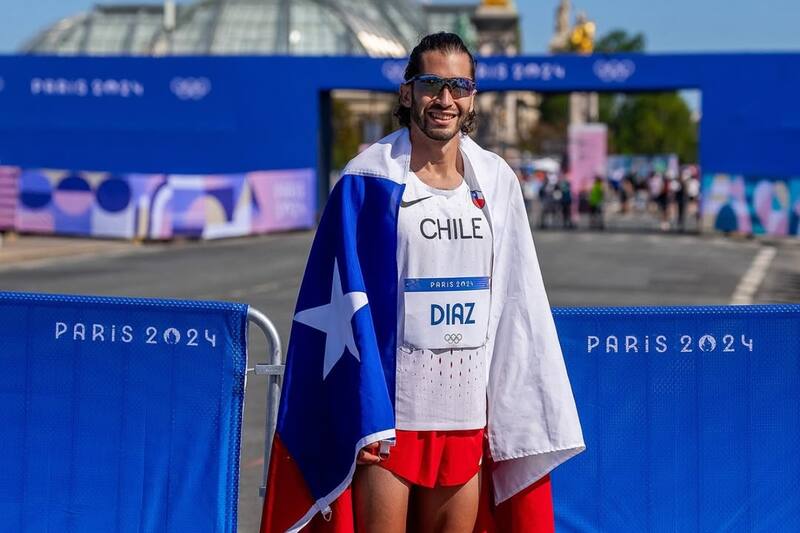 Posee cuatro récords nacionales. Foto: @carlosdiazchile