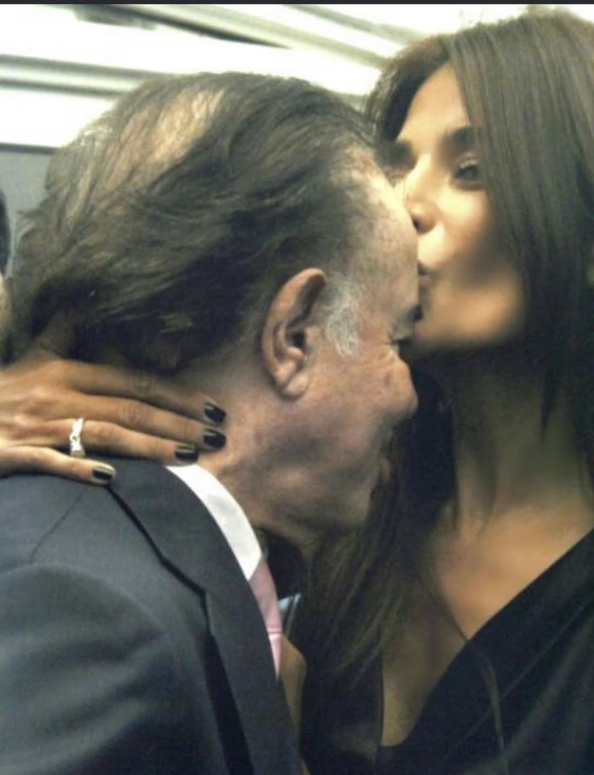 Padre e hija tuvieron una relación muy unida.