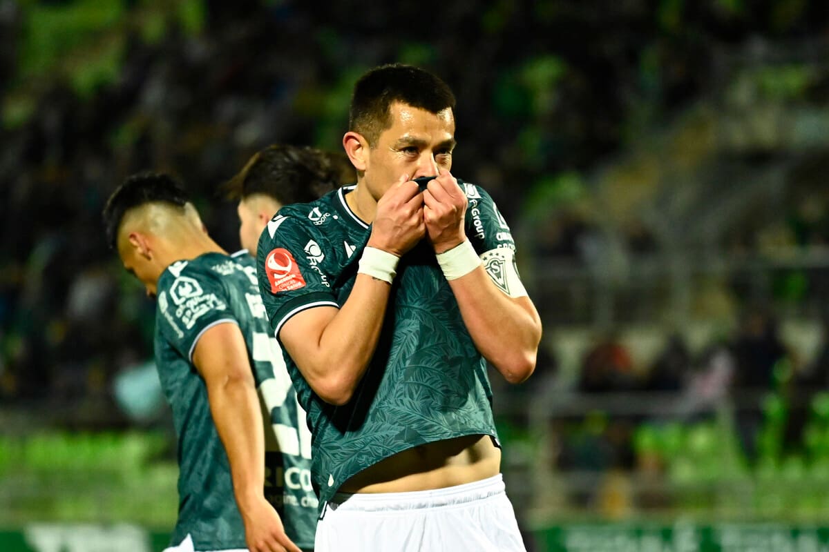 Carlos Muñoz en su paso por Santiago Wanderers.