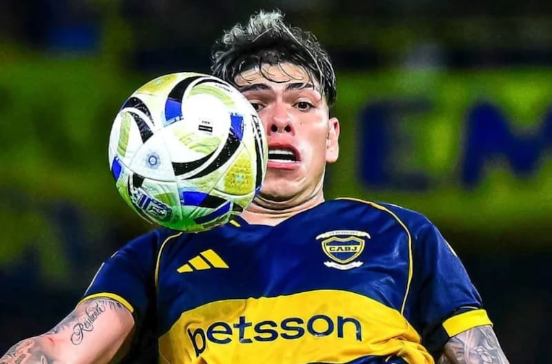 . El chileno en Boca Juniors.