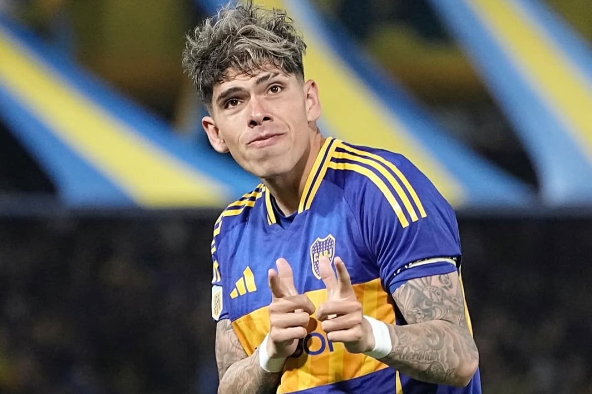 en Boca Juniors. Foto @bocajrs.