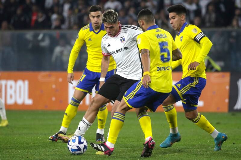 contra Boca Juniors por la Copa Libertadores 2023.