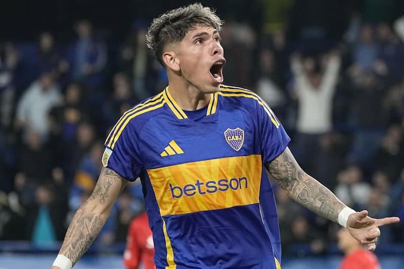 debuta con los xeneizes en el torneo. Foto @bocajrs