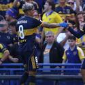 Carlos Palacios le ganó el Superclásico a Paulo Díaz: Boca golpeó a River en La Bombonera
