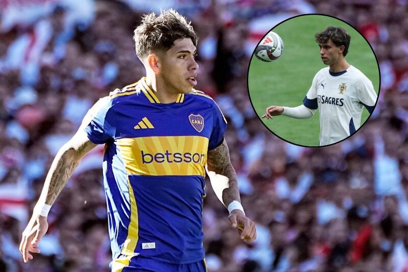 Con Boca podría encontrarse al talentoso jugador luso.