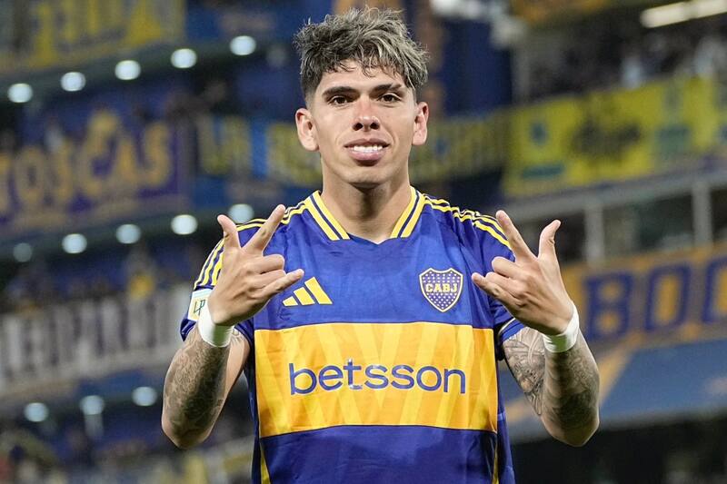 en Boca Juniors. Foto: Boca Juniors.