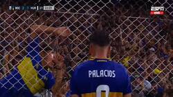 Llegó el primer gol de Carlos Palacios en Boca Juniors: armó toda la jugada e hizo temblar La Bombonera