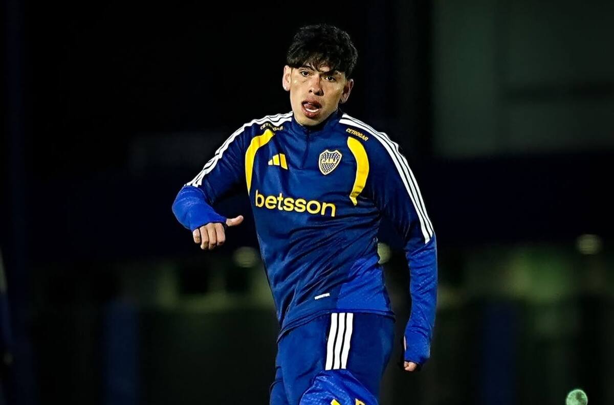 213 días después: Carlos Palacios volvió a jugar en Boca Juniors