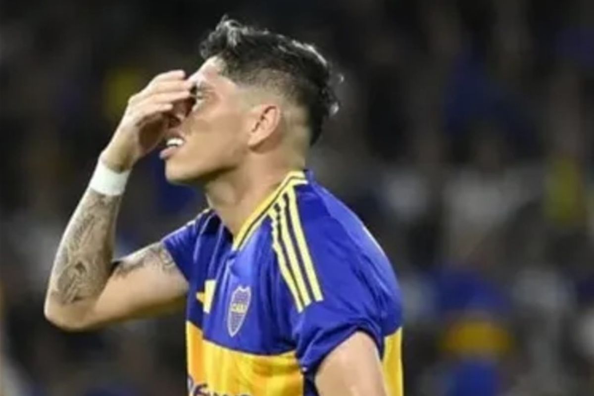 quedó fuera de las oncenas planificadas por Miguel Ángel Russo en su primer entrenamiento con Boca Juniors.