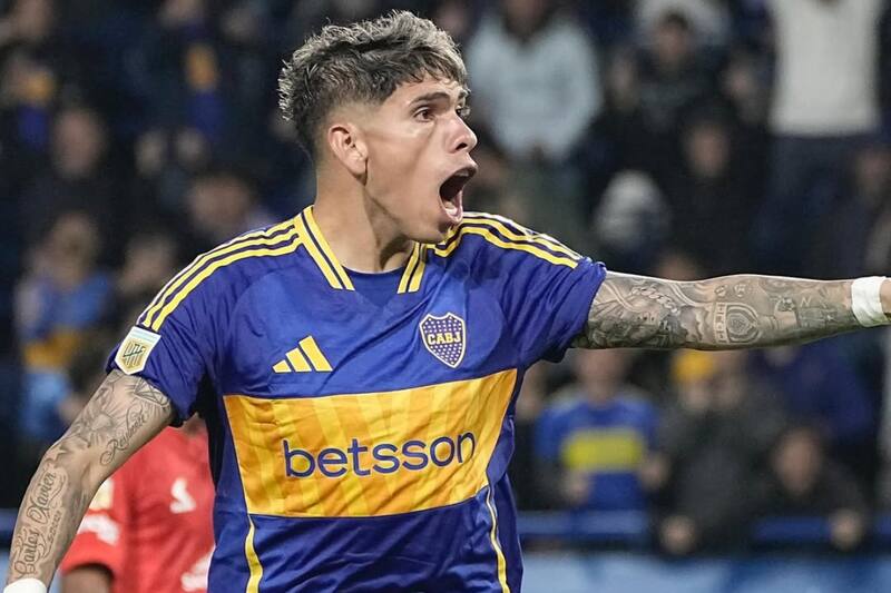 en Boca Juniors. Foto @bocajrs