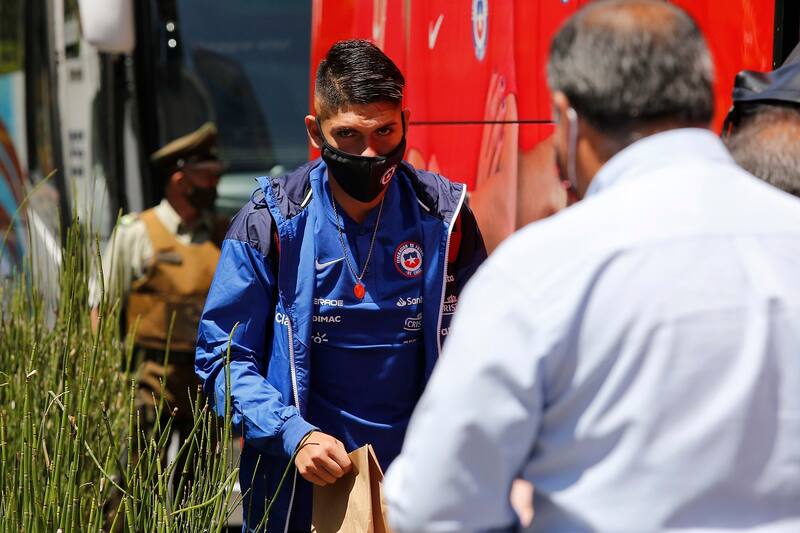 antes de debutar por la Selección Chilena el año 2020. Agencia Aton