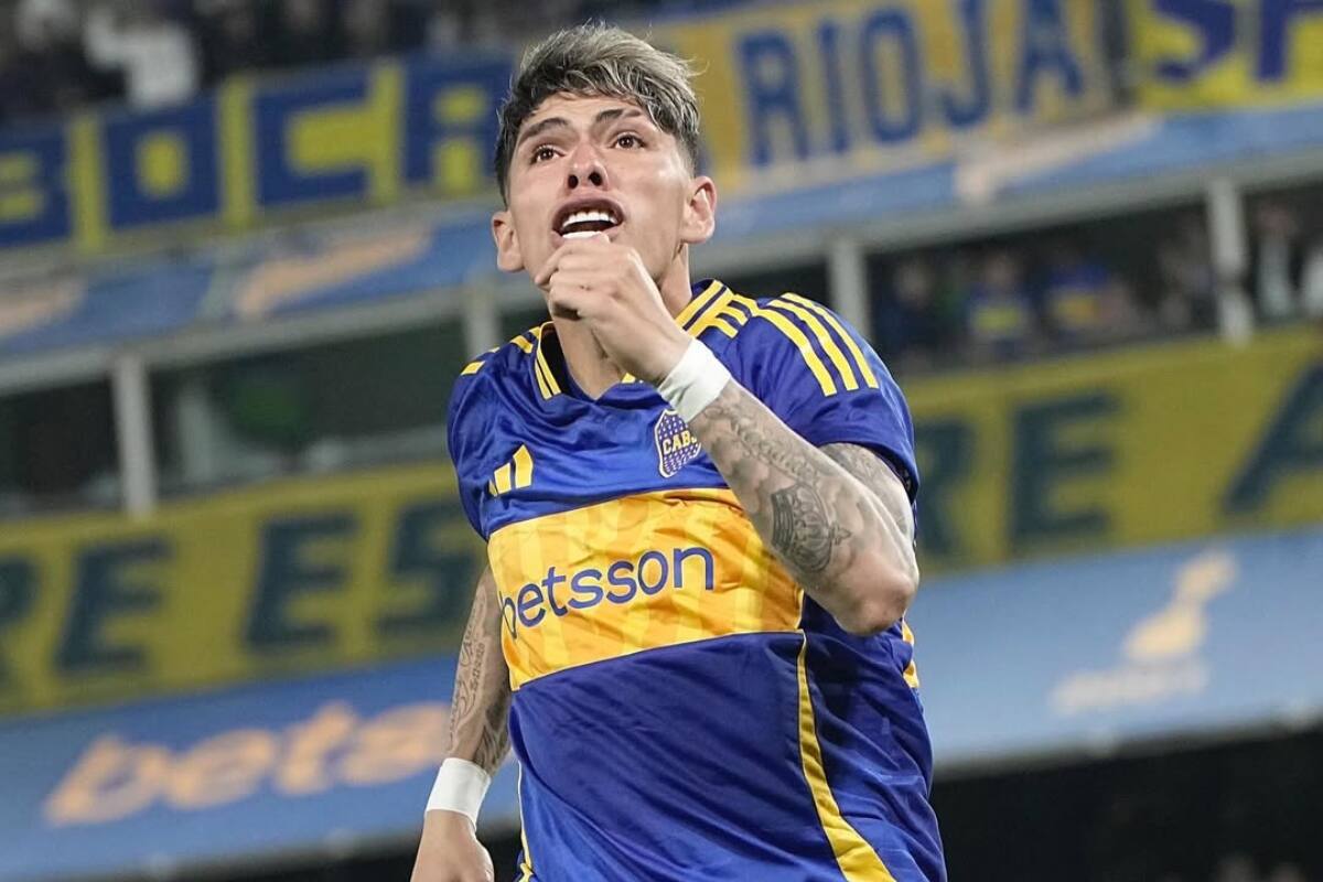 en Boca Juniors. Foto @bocajrs