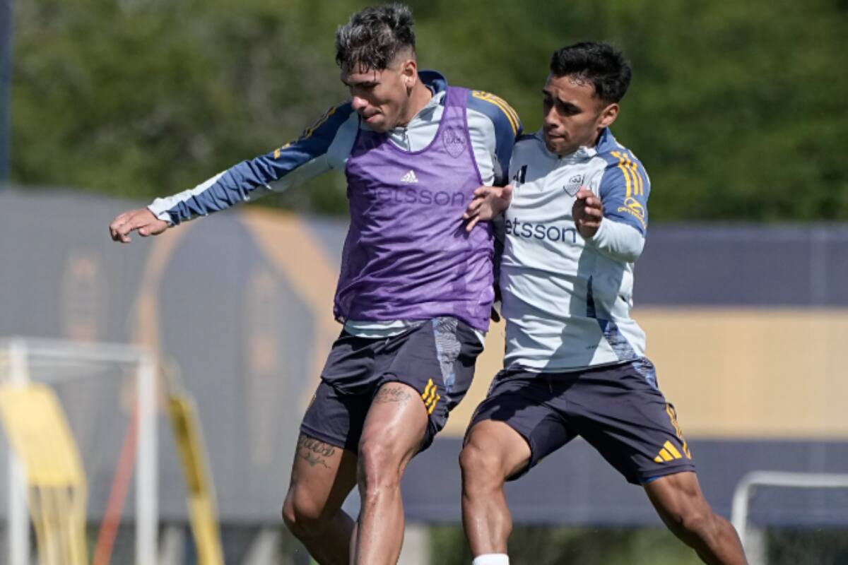 asoma como titular para el duelo de Boca Juniors ante Defensa y Justicia. (Foto: @BocaJrsOficial)