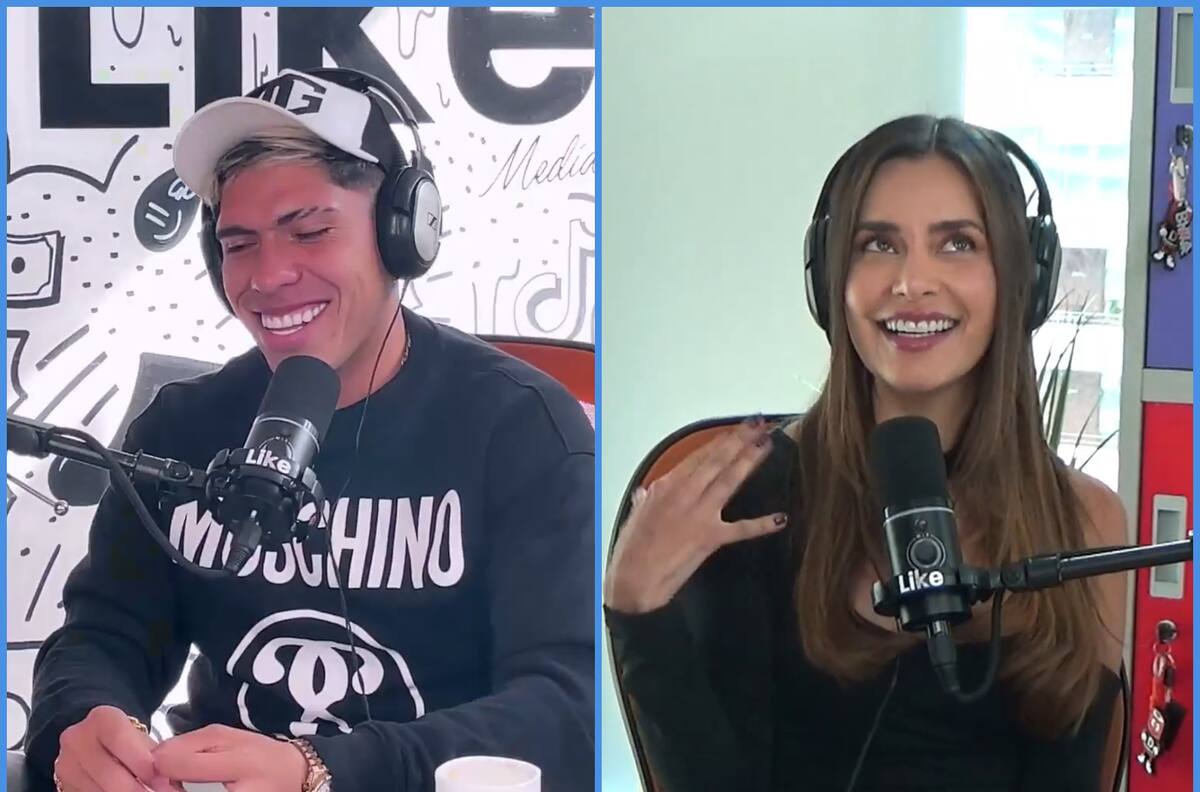 La puso nerviosa: El coqueteo de Carlos Palacios a Camilísima