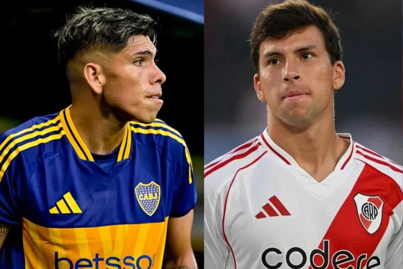 El primero fue citado y el segundo marginado para el Superclásico entre River y Boca.