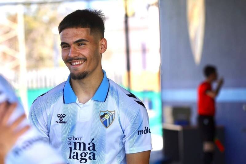 Carlos Ruiz Rubio tuvo su primera convocatoria en el Málaga.