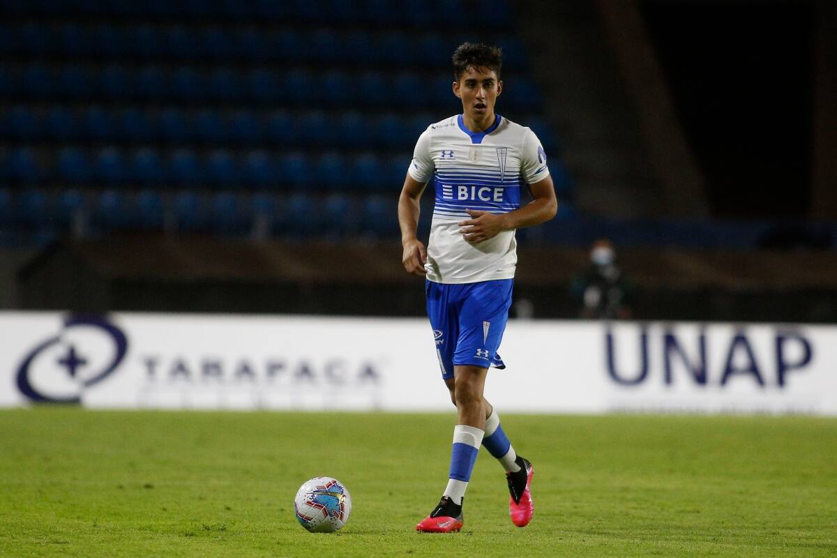 El jugador en su época en Universidad Católica. Foto: Agencia Aton.