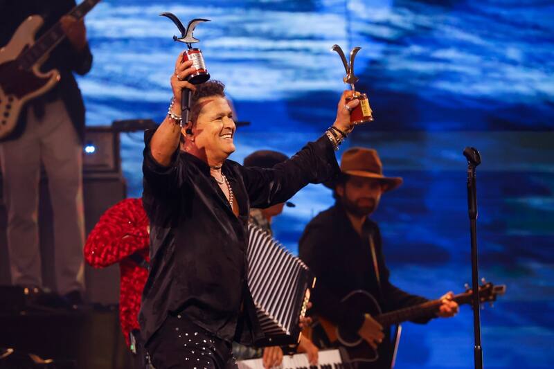 alcanzó altos puntos de rating durante su show.