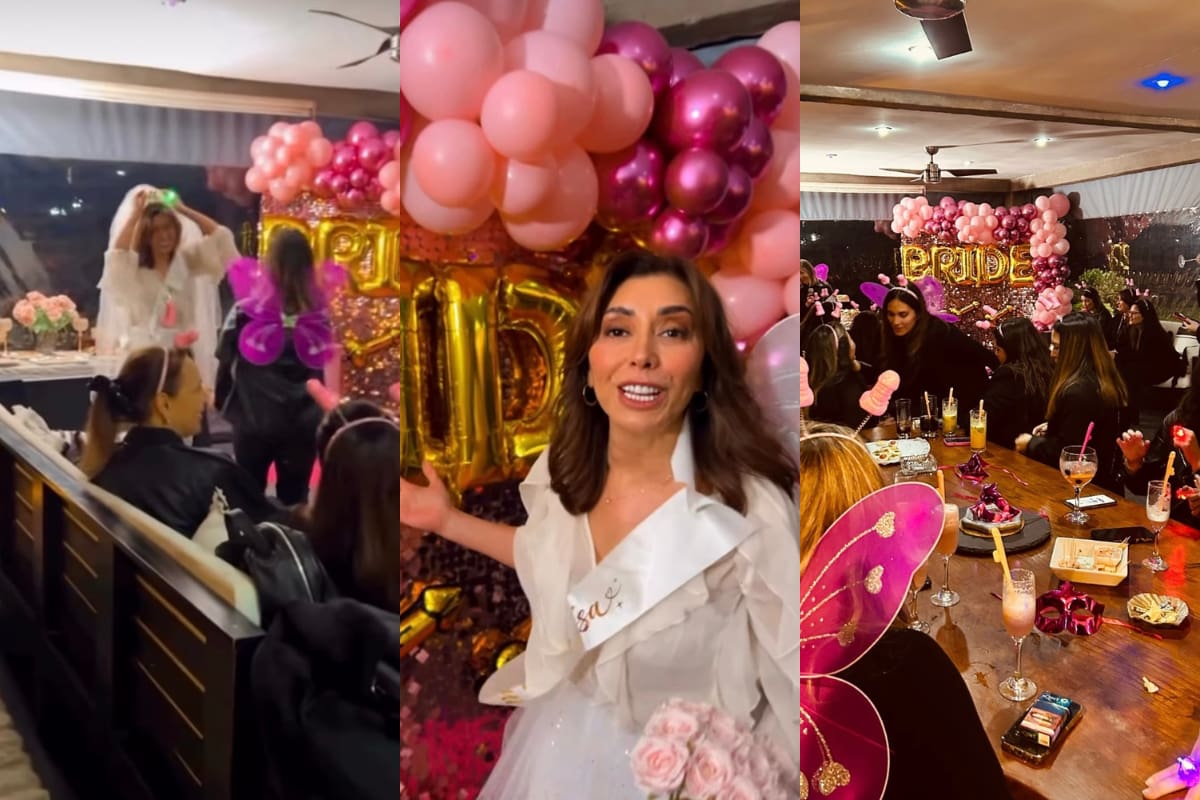 La Jueza celebró su despedida de soltera.